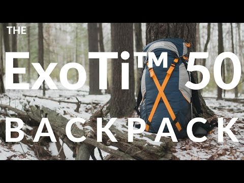 video on the Vargo EXOTI™ 50 backpack 