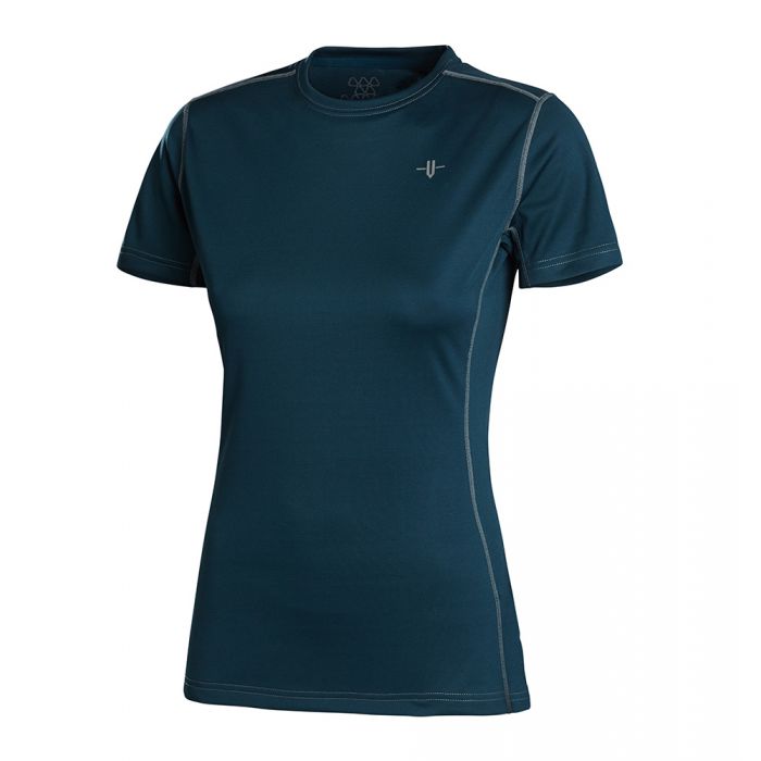 Women's Fluorite Short Sleeve - Reflecting Pond angled view